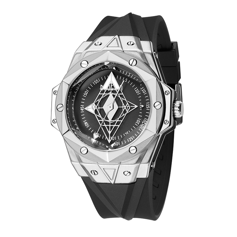Baogela New Luxury Top Brand Cuartz Watches Men Strap de goma Sports Munda de pulsera Man Wor Waterproof Watch Relogios Masculino 22601